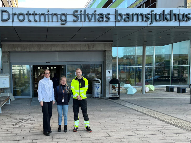 I de små handlingarna bor den största omtanken - Barnsjukhuset.