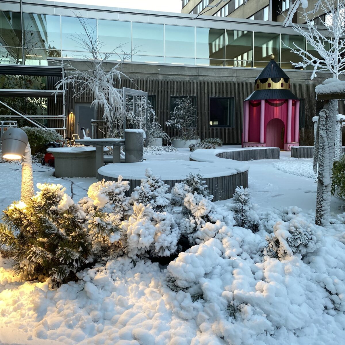 Snökanon - Barnsjukhuset.