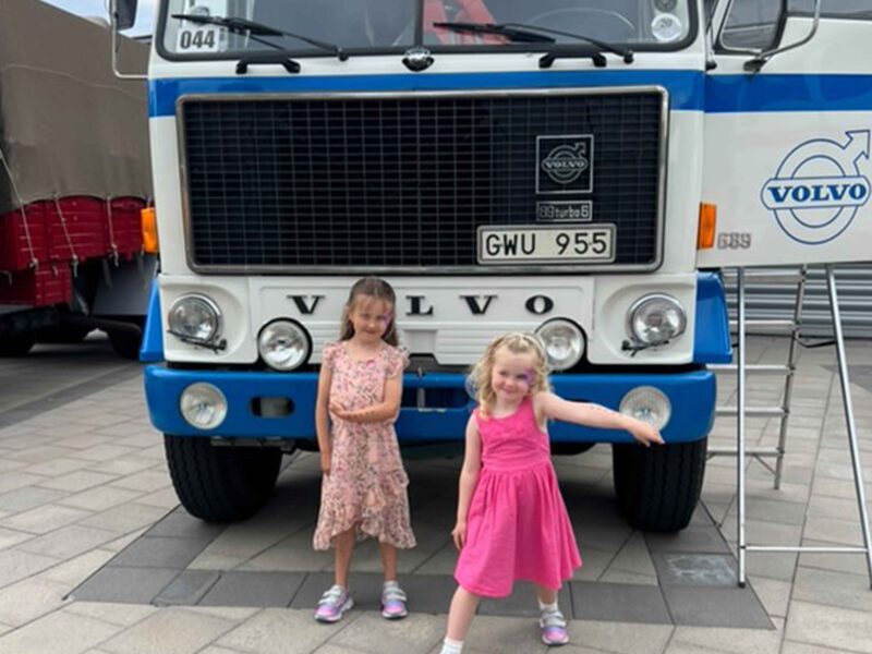 Stora upplevelser med Volvo Trucks - Barnsjukhuset.